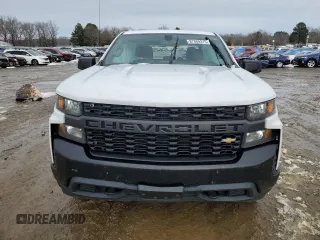 2021 Chevrolet Silverado 1500 Work Truck with VIN 1GCUYAEF6MZ240376, listed as a Copart auction lot 87889315 with 83,680 mi miles and Salvage Title. Bid and sale history available at DreamBid. Image 5.