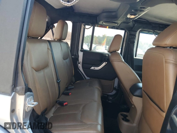 2014 Jeep Wrangler Unlimited Sahara with VIN 1C4HJWEG3EL130272, listed as a Copart auction lot 46860245 with 102,716 mi miles and Clean Title. Bid and sale history available at carsss.com. Image 10.