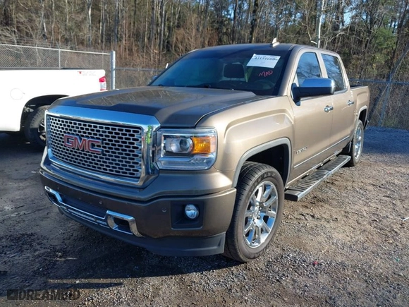 2015 GMC Sierra 1500 Denali with VIN 3GTU2WEC9FG355576, listed as a IAAI auction lot 41151606 with 115,017 mi miles. Bid and sale history available at carsss.com. Image 2.