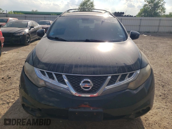 2012 Nissan Murano S with VIN JN8AZ1MU4CW111301, listed as a Copart auction lot 71676304 with 177,210 mi miles and Salvage Title. Bid and sale history available at carsss.com. Image 5.