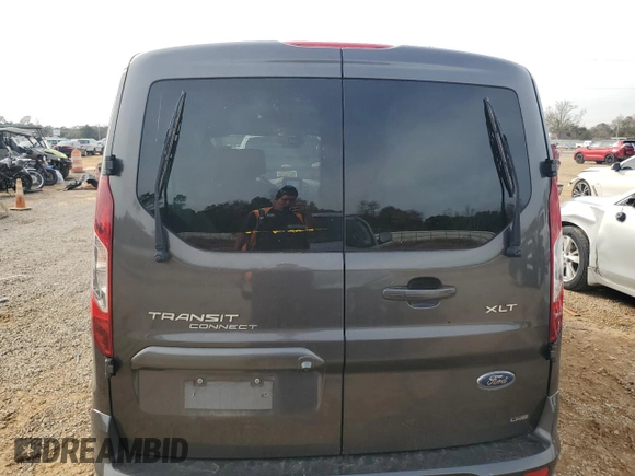 2020 Ford Transit Connect XLT with VIN NM0GS9F27L1454084, listed as a Copart auction lot 42325595 with 62,457 mi miles and Non repairable. Bid and sale history available at DreamBid. Image 6.