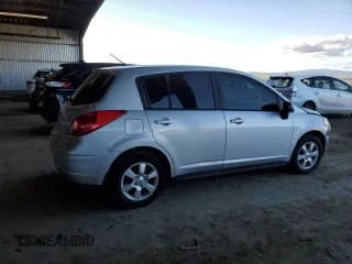 2008 Nissan Versa 1.8 S with VIN 3N1BC13E28L372714, listed as a Copart auction lot 44194925 with 93,110 mi miles and Salvage Title. Bid and sale history available at carsss.com. Image 3.