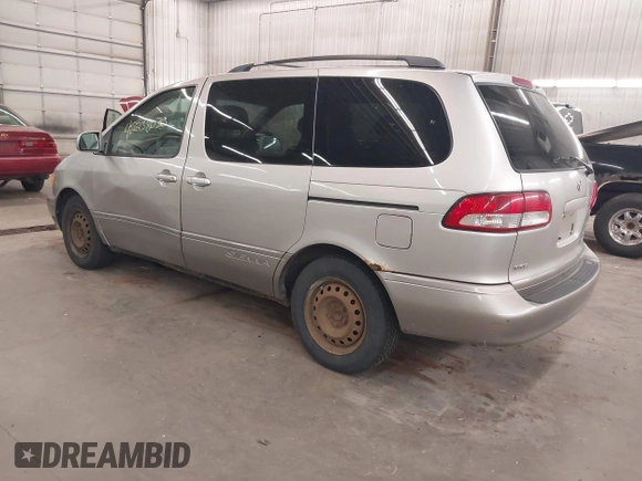 2001 Toyota Sienna LE z VIN 4T3ZF13C31U324428, wystawiony jako IAAI lot #42238030 z przebiegiem 209 762 mil mil oraz . Historia ofert i sprzedaży dostępna na DreamBid. Obrazek 3.