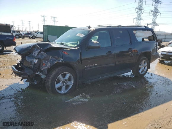 2011 Chevrolet Suburban LT with VIN 1GNSKJE37BR228126, listed as a Copart auction lot 49543785 with 302,990 mi miles and Salvage Title. Bid and sale history available at carsss.com. Image 1.