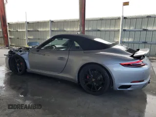 2017 Porsche 911 Carrera S with VIN WP0CB2A91HS155902, listed as a Copart auction lot 66079094 with 133,153 mi miles and Salvage Title. Bid and sale history available at carsss.com. Image 2.