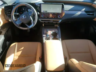 2024 Lexus RX 350h with VIN 2T2BBMCA4RC029157, listed as a Copart auction lot 46730615 with 14,693 mi miles and Salvage title. Bid and sale history available at DreamBid. Image 8.