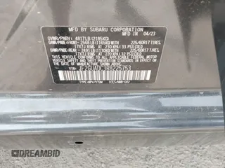 2024 Subaru Crosstrek Premium с VIN JF2GUADC3R8225753, выставлен на аукционе IAAI как лот 41626520 с пробегом 32 142 миль миль и . История ставок и продаж доступна на DreamBid. Изображение 9.