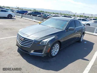 2016 Cadillac CTS Sedan RWD with VIN 1G6AP5SX8G0106667, listed as a IAAI auction lot 39978567 with 96,773 mi miles. Bid and sale history available at carsss.com. Image 2.
