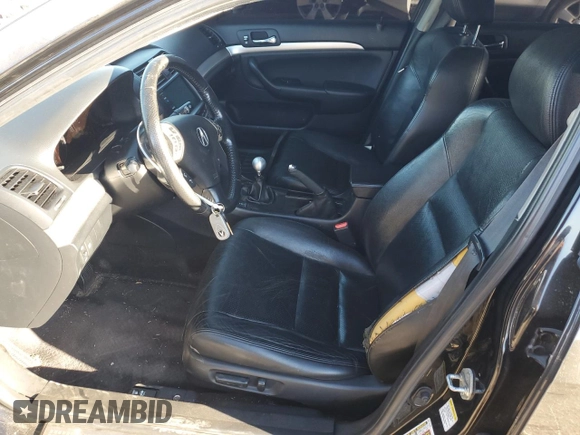 2006 Acura TSX Navi with VIN JH4CL95916C014558, listed as a Copart auction lot 75290304 with 221,520 mi miles and Salvage title. Bid and sale history available at DreamBid. Image 7.