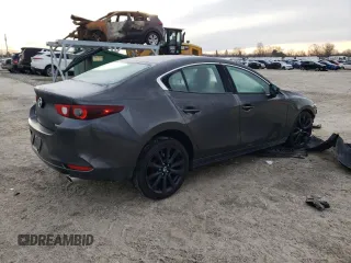 2025 Mazda 3 S Select Sport with VIN 3MZBPABM1SM456208, listed as a Copart auction lot 42689985 with 272 mi miles and Salvage Title. Bid and sale history available at DreamBid. Image 3.