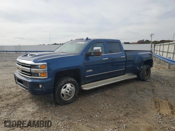 2018 Chevrolet Silverado 3500HD High Country with VIN 1GC4K1EY0JF105443, listed as a Copart auction lot 80572694 with 90,960 mi miles and Clean Title. Bid and sale history available at DreamBid. Image 1.