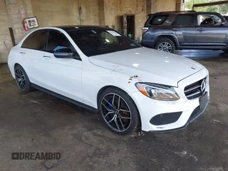 2017 Mercedes-Benz C 300 with VIN WDDWF4KB7HR281242, listed as a IAAI auction lot 42397350 with 94,096 mi miles and . Bid and sale history available at DreamBid. Image 1.