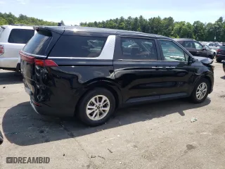 2022 Kia Carnival LXS with VIN KNDNB4H34N6161672, listed as a Copart auction lot 57750174 with 23,220 mi miles and Salvage Title. Bid and sale history available at carsss.com. Image 3.