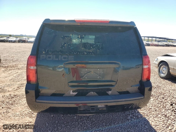 2017 Chevrolet Tahoe Commercial with VIN 1GNLCDEC6HR218814, listed as a Copart auction lot 45400795 with 105,281 mi miles and Salvage Title. Bid and sale history available at carsss.com. Image 6.