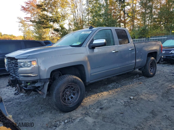2017 Chevrolet Silverado 1500 LTZ with VIN 1GCVKSEC3HZ165353, listed as a Copart auction lot 75308094 with 140,518 mi miles and Salvage Title. Bid and sale history available at carsss.com. Image 1.