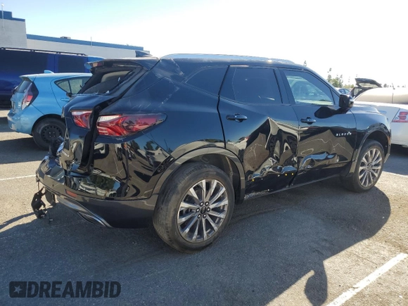 2022 Chevrolet Blazer Premier с VIN 3GNKBFRS4NS159072, выставлен на аукционе Copart как лот 80122204 с пробегом 60 367 миль миль и Списание • Salvage title. История ставок и продаж доступна на DreamBid. Изображение 3.