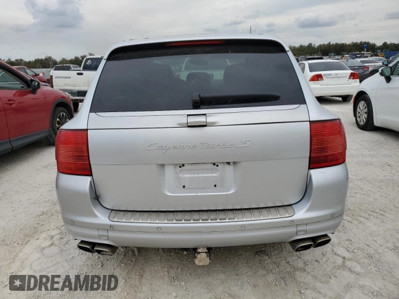 2006 Porsche Cayenne Turbo with VIN WP1AC29P96LA91766, listed as a Copart auction lot 78310974 with Not provided miles and Non repairable. Bid and sale history available at DreamBid. Image 6.