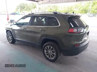 2021 Jeep Cherokee Altitude with VIN 1C4PJLLB5MD203569, listed as a IAAI auction lot 42559737 with 53,961 mi miles and . Bid and sale history available at DreamBid. Image 3.