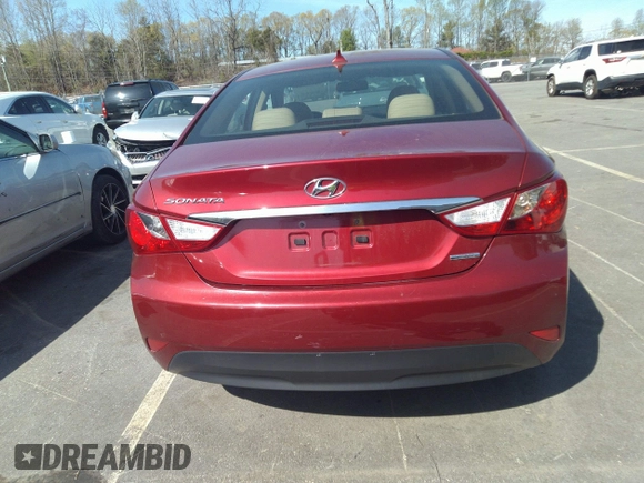 2014 Hyundai Sonata SE with VIN 5NPEC4AC5EH923646, listed as a IAAI auction lot 41935203 with 90,506 mi miles and . Bid and sale history available at DreamBid. Image 16.
