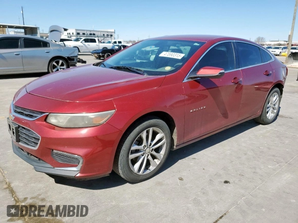 2018 Chevrolet Malibu LT with VIN 1G1ZD5ST7JF214734, listed as a Copart auction lot 47890315 with 138,565 mi miles and Salvage Title. Bid and sale history available at DreamBid. Image 1.
