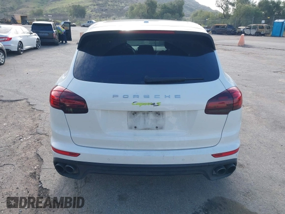 2016 Porsche Cayenne S E-Hybrid with VIN WP1AE2A25GLA58503, listed as a IAAI auction lot 41815568 with 140,635 mi miles and . Bid and sale history available at DreamBid. Image 16.