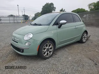 2016 FIAT 500 Lounge z VIN 3C3CFFER4GT143136, wystawiony jako Copart lot #58637325 z przebiegiem 68 761 mil mil oraz Szkoda całkowita • Salvage title. Historia ofert i sprzedaży dostępna na DreamBid. Obrazek 1.