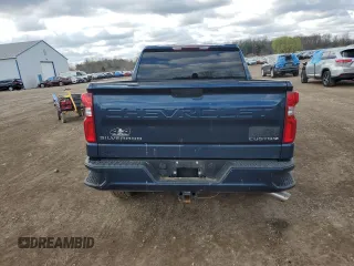 2019 Chevrolet Silverado 1500 Custom with VIN 3GCPYBEH7KG218243, listed as a Copart auction lot 53064075 with 68,331 mi miles and Salvage Title. Bid and sale history available at DreamBid. Image 6.