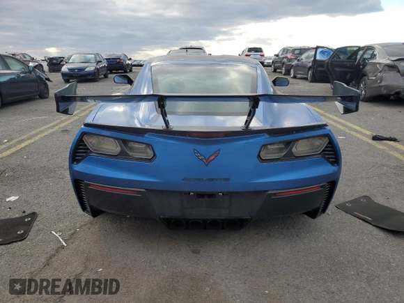 2016 Chevrolet Corvette Z06 3LZ with VIN 1G1YT2D60G5610605, listed as a Copart auction lot 83361134 with 23,939 mi miles and Salvage Title. Bid and sale history available at carsss.com. Image 6.