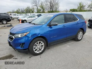2019 Chevrolet Equinox LT z VIN 3GNAXKEV2KS531770, wystawiony jako Copart lot #52849805 z przebiegiem 86 790 mil mil oraz Czysty tytuł • Clean title. Historia ofert i sprzedaży dostępna na DreamBid. Obrazek 1.