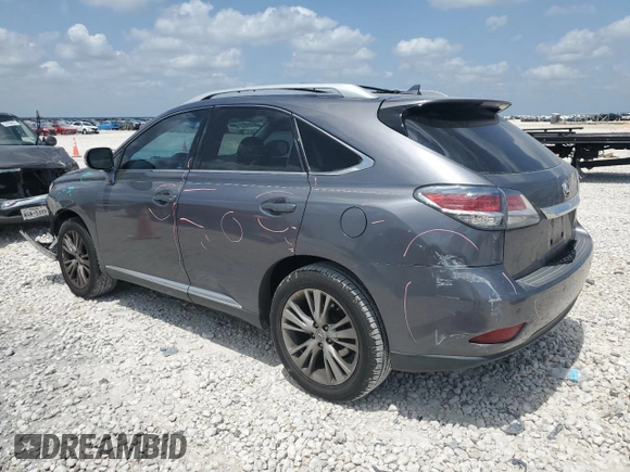 2013 Lexus RX 350 with VIN 2T2ZK1BA4DC126334, listed as a Copart auction lot 53139305 with 140,206 mi miles and Salvage Title. Bid and sale history available at DreamBid. Image 2.