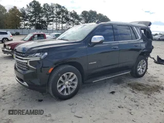 2023 Chevrolet Tahoe Premier with VIN 1GNSCSKD3PR543190, listed as a Copart auction lot 80420224 with 9,999 mi miles and Salvage Title. Bid and sale history available at carsss.com. Image 1.