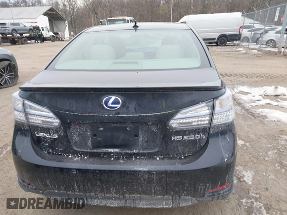2010 Lexus HS 250h with VIN JTHBB1BA4A2007357, listed as a IAAI auction lot 41319857 with 60,741 mi miles and . Bid and sale history available at DreamBid. Image 16.
