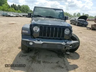 2021 Jeep Wrangler Unlimited Sport S with VIN 1C4HJXDN8MW523574, listed as a Copart auction lot 63010355 with 29,344 mi miles and Salvage title. Bid and sale history available at DreamBid. Image 14.