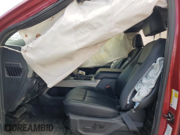 2022 Ford F-250 XL with VIN 1FT7W2B63NED86675, listed as a Copart auction lot 58701495 with 6,165 mi miles and Salvage title. Bid and sale history available at DreamBid. Image 7.