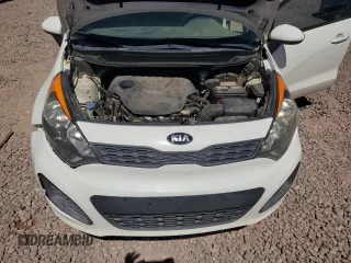 2013 Kia Rio LX with VIN KNADM5A3XD6295085, listed as a Copart auction lot 71874544 with 124,282 mi miles and Clean Title. Bid and sale history available at carsss.com. Image 11.