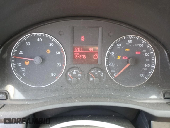 2007 Volkswagen Rabbit с VIN WVWAS71K37W207254, выставлен на аукционе Copart как лот 61345034 с пробегом 164 276 миль миль и Списание • Salvage title. История ставок и продаж доступна на DreamBid. Изображение 9.
