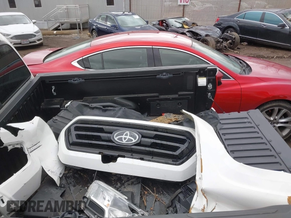 2022 Toyota Tacoma SR with VIN 3TMCZ5ANXNM457736, listed as a IAAI auction lot 41708016 with 44,351 mi miles and . Bid and sale history available at DreamBid. Image 12.