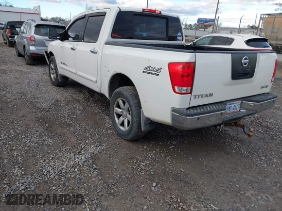 2005 Nissan Titan SE with VIN 1N6BA07B25N531673, listed as a IAAI auction lot 41726725 with 237,837 mi miles and . Bid and sale history available at DreamBid. Image 3.