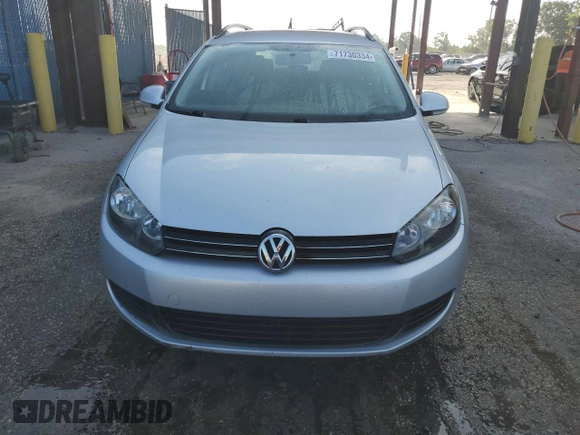 2014 Volkswagen Jetta SportWagen S with VIN 3VWPP7AJXEM603212, listed as a Copart auction lot 71730334 with 87,751 mi miles and Non Repairable. Bid and sale history available at carsss.com. Image 5.