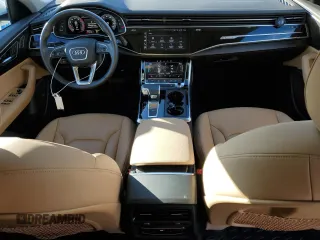 2023 Audi Q8 Premium with VIN WA1AVBF11PD024709, listed as a Copart auction lot 86481534 with 22,507 mi miles and Salvage title. Bid and sale history available at DreamBid. Image 8.