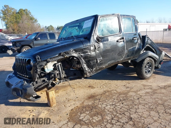 2021 Jeep Gladiator Sport S z VIN 1C6JJTAG4ML599463, wystawiony jako IAAI lot #41312938 z przebiegiem 169 189 mil mil oraz . Historia ofert i sprzedaży dostępna na DreamBid. Obrazek 2.