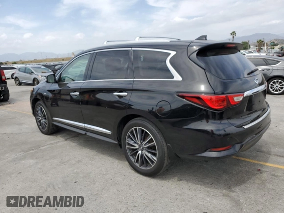 2016 Infiniti QX60 with VIN 5N1AL0MM5GC522443, listed as a Copart auction lot 56608225 with 173,181 mi miles and Salvage Title. Bid and sale history available at DreamBid. Image 2.