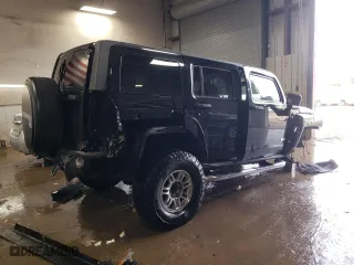 2008 Hummer H3 SUV with VIN 5GTEN13E688146719, listed as a Copart auction lot 50025055 with 258,958 mi miles and Salvage Title. Bid and sale history available at carsss.com. Image 3.