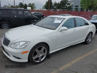2009 Mercedes-Benz S-Class 5.5L V8 with VIN WDDNG71X89A245647, listed as a IAAI auction lot 41991864 with 81,766 mi miles. Bid and sale history available at carsss.com. Image 17.