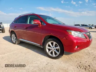 2010 Lexus RX 350 with VIN 2T2ZK1BA0AC003898, listed as a Copart auction lot 63350005 with 117,926 mi miles and Salvage title. Bid and sale history available at DreamBid. Image 4.