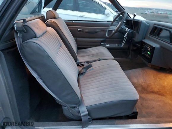 1987 Chevrolet El Camino with VIN 3GCCW80H1HS905822, listed as a Copart auction lot 83686744 with 83,492 mi miles and Salvage Title. Bid and sale history available at carsss.com. Image 10.