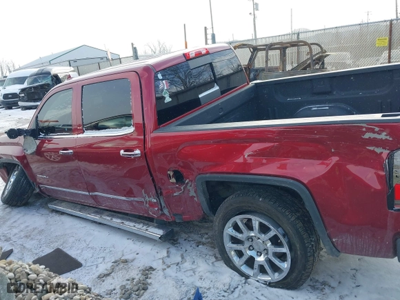 2018 GMC Sierra 1500 Denali with VIN 3GTU2PEC2JG513576, listed as a IAAI auction lot 41349059 with 167,209 mi miles. Bid and sale history available at carsss.com. Image 14.