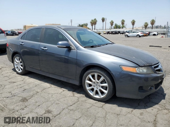 2007 Acura TSX Navi with VIN JH4CL96907C020514, listed as a Copart auction lot 62592535 with 184,157 mi miles and Clean title. Bid and sale history available at DreamBid. Image 4.
