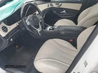 2019 Mercedes-Benz S 560 with VIN WDDUG8GB2KA458581, listed as a Copart auction lot 88245625 with 93,555 mi miles and Clean Title. Bid and sale history available at DreamBid. Image 7.