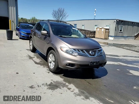 2012 Nissan Murano SV with VIN JN8AZ1MW5CW216494, listed as a Copart auction lot 53656735 with 156,249 mi miles and Salvage Title. Bid and sale history available at carsss.com. Image 14.